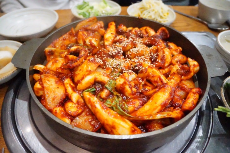  평촌학원가 맛집 조가네갑오징어 평촌점 본점 : 매콤하게 즐기는 저녁 추천 !
