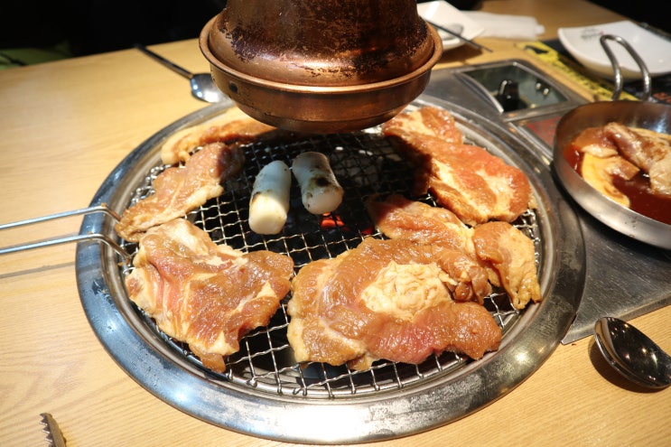  의정부 무한리필 돼지갈비 회룡역고기집, 명륜진사갈비에서 배불리 먹고왔어요