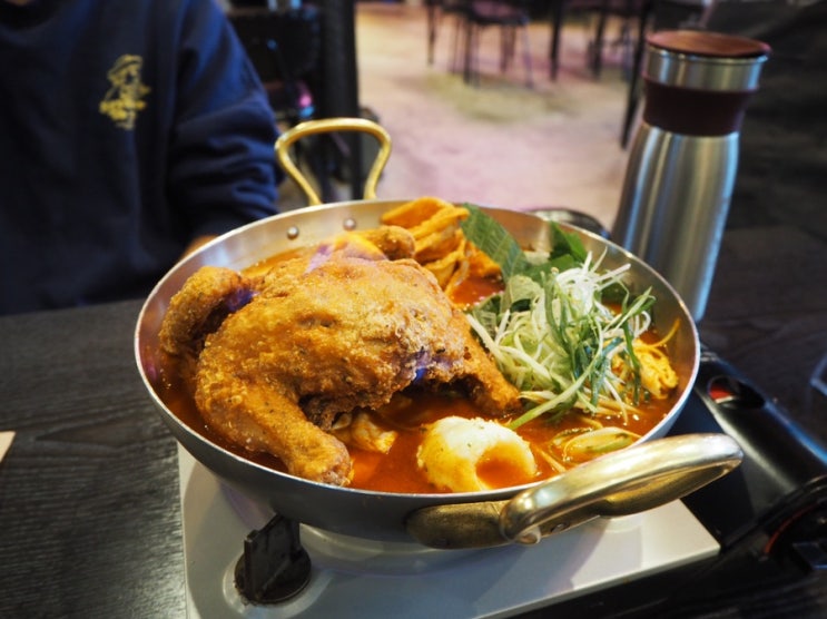  [수원맛집] 광교호수공원맛집 불타는 통닭 즉석떡볶이 <크레이지후라이 광교엘포트점>