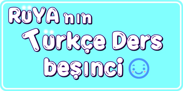 터키어 배우기 5