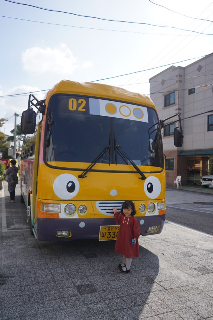  울산 한글 타요버스 타기(동헌~외솔)시간표