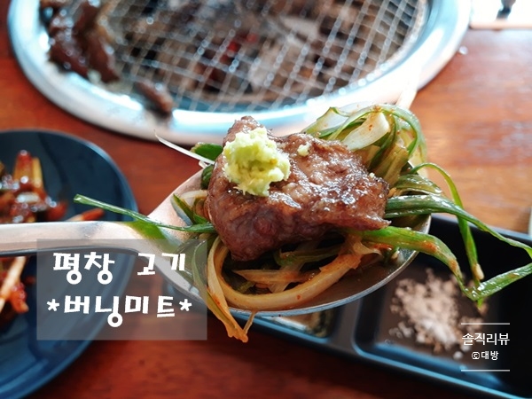  평창 고기 ㅣ 버닝미트~ 고기 한 점에 내 마음도 불타오르네~