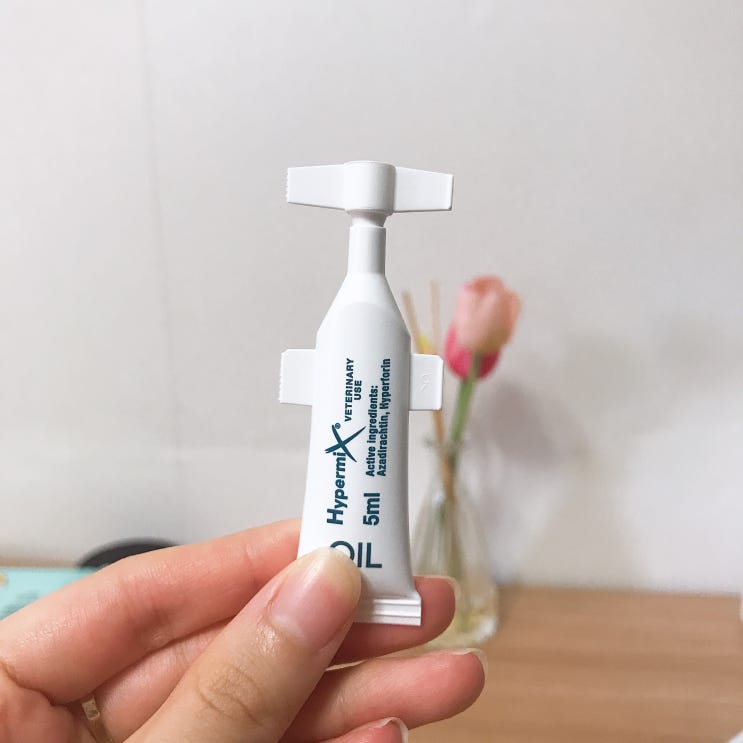  [하이퍼믹스벳]반려동물 상처부위/피부병/귓병에 도움이 되는" 강아지/고양이 식물성 보습제"(오일타입)
