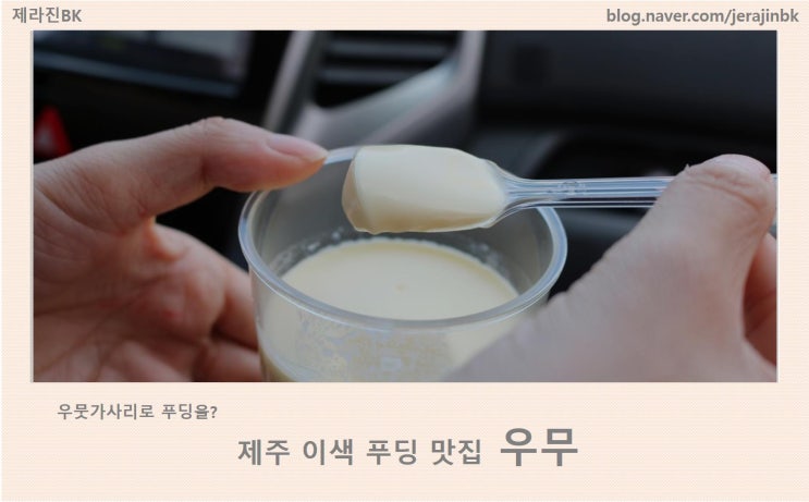  우뭇가사리로 만든 이색 푸딩  맛있는 디저트  제주 우무