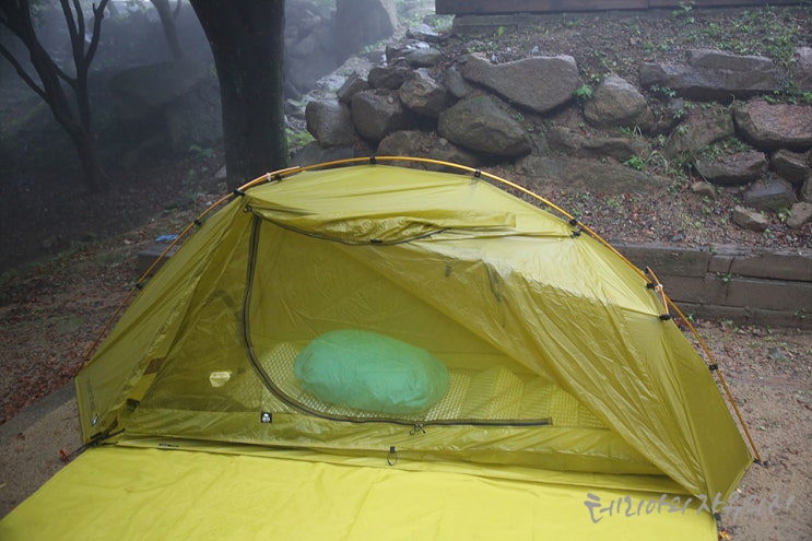백패킹 텐트 종결자 제로그램 '스루하이커 1p'텐트 개봉 사용기