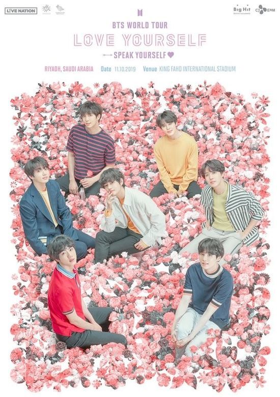 [방탄소년단 사우디아라비아 콘서트] 방탄소년단, 사우디아라비아에서 'LOVE YOURSELF: SPEAK YOURSELF' 콘서트 개최!