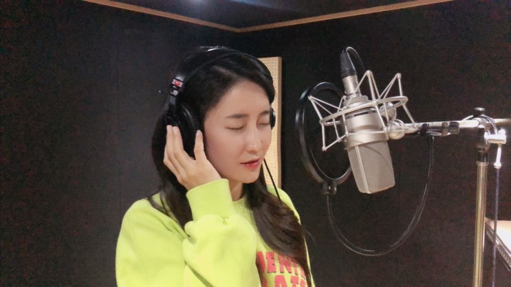  부산녹음실/부산노래녹음/부산커버녹음/부산유튜브녹음/글리사운드[가을에는 발라드감성넘치는 나비- 한강 앞에서 커버녹음]