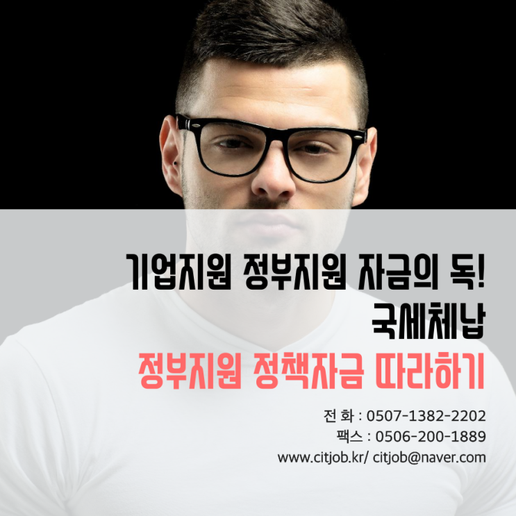  정부지원 정책자금 따라하기 - 기업지원 정부지원 자금의 독! 국세체납