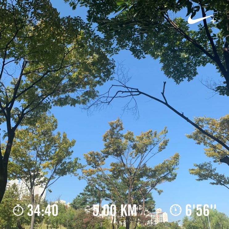  초보 러너) 런데이 30분 달리기 향상 1주 1회차,5k+2k 달리기