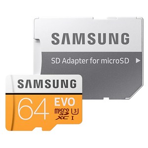 삼성 마이크로 SD메모리, 64GB/삼성전자