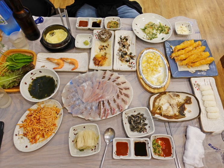  부산 동래 맛집 모임할 때 참돔유비끼 어때?