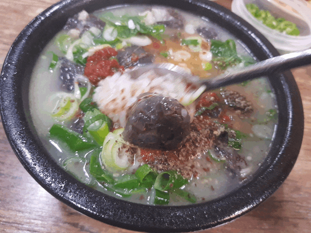  양주 덕정동 순대국 맛집 :) 오랜만에 회천순대국에서 낮술 한잔~