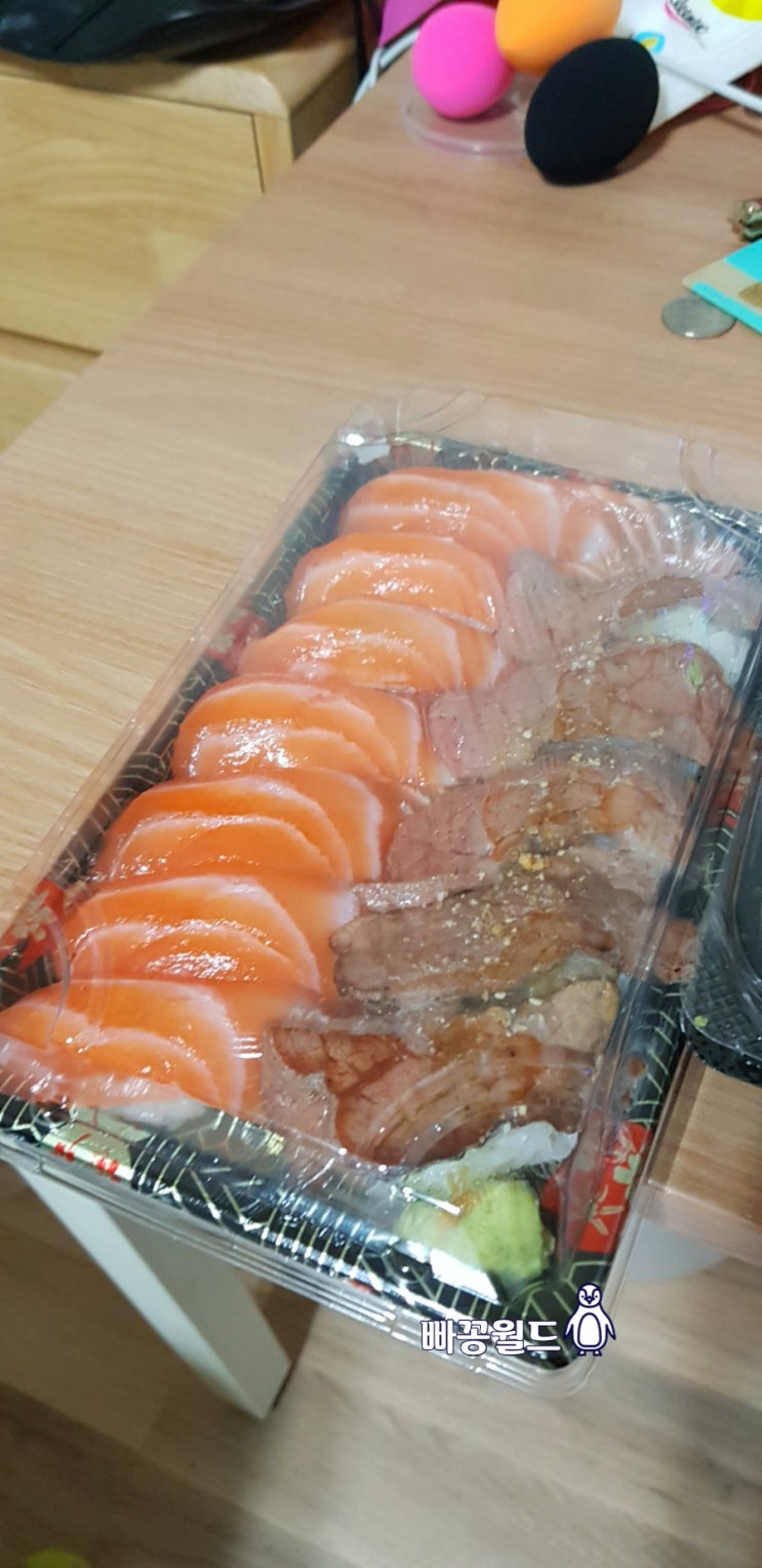  [서울역맛집] 『나레스시』 연어초밥+불초밥(12pcs), 회덮밥 배달후기