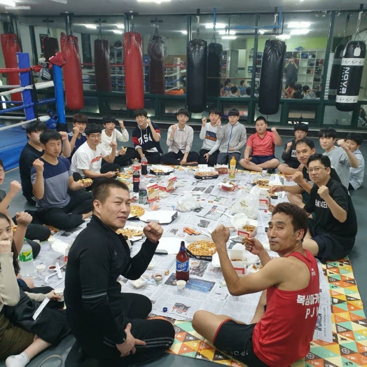  복싱아카데미(광주 금호동) 금요일 모임