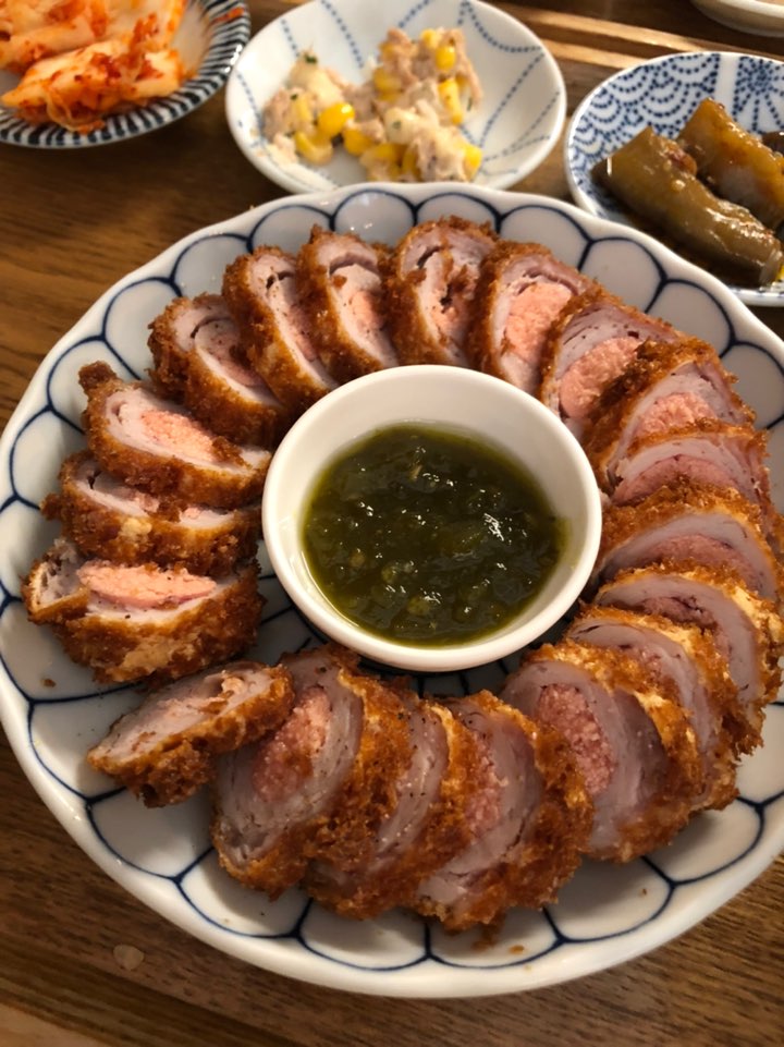  [송리단길] 미자식당 ! 명란돈까스 할라피뇨잼 -주관적인 솔직후기