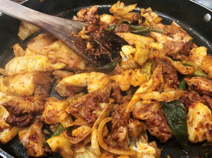  홍대 유가네 닭갈비