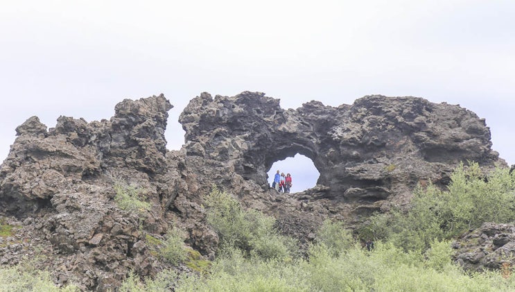  딤무보르기르(Dimmuborgir) [아이슬란드 북부지역]