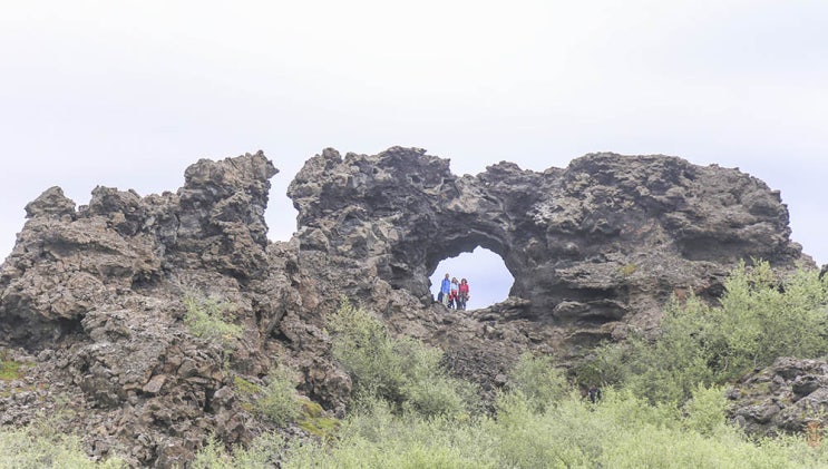 딤무보르기르(Dimmuborgir) [아이슬란드 북부지역]