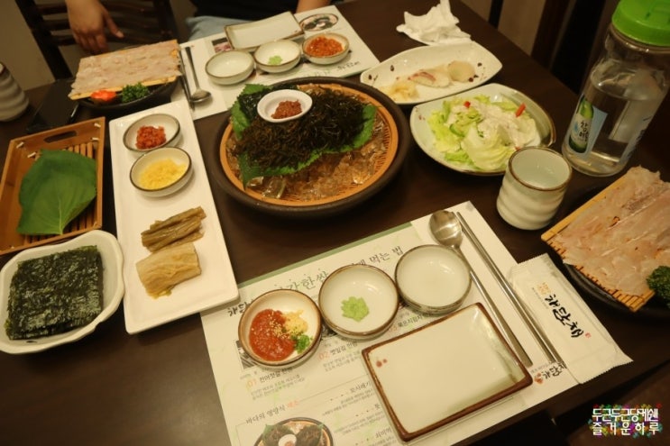  시청역맛집 ____ 해담채시청점 해초요리전문점!