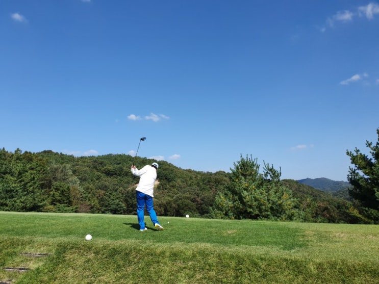  청주실크리버CC에서 동생들과 가을 라운딩!