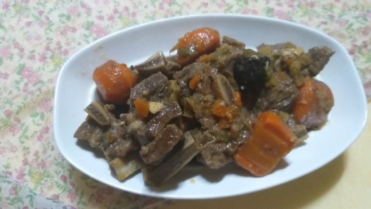  소갈비찜 만들기, 소갈비 레시피
