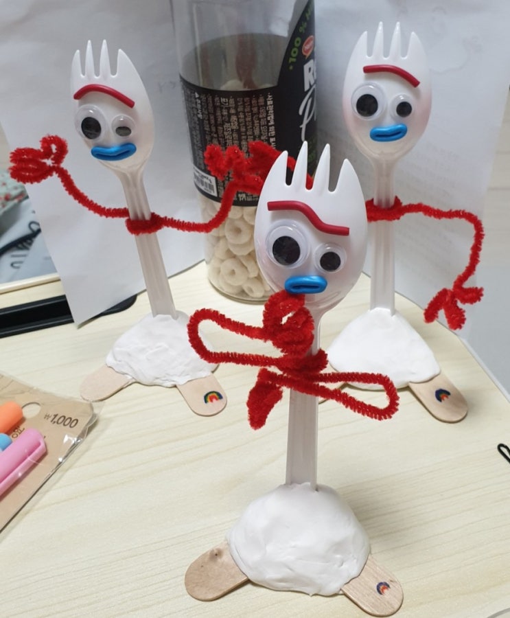  토이스토리 포키 만든 후기 DIY 세트