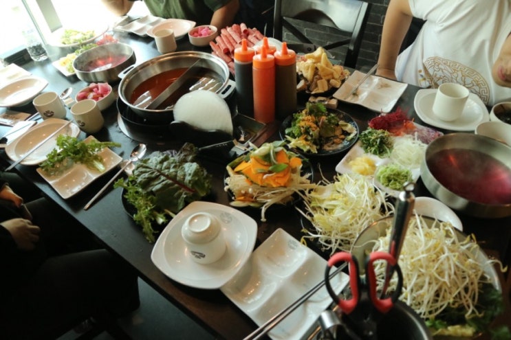 평촌역 맛집 샤브샤브 뷔페 소담촌에서 가족모임했어요