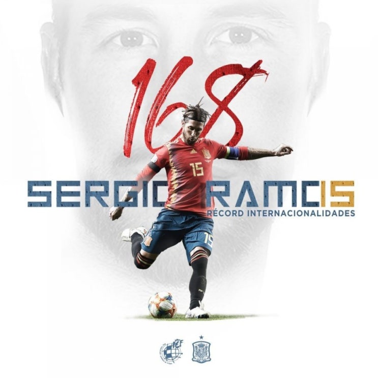 세르히오 라모스 A매치168경기 출장, 카시야스 넘고 스페인 대표팀 최다출장기록 수립