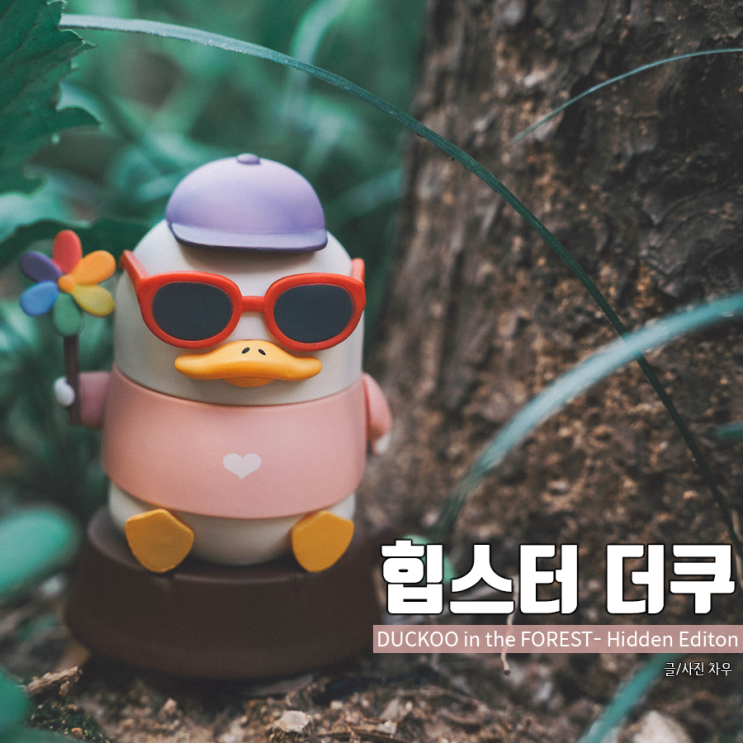  초코사이다 힙스타 더쿠,  신상 DUCKOO 피규어 획득!
