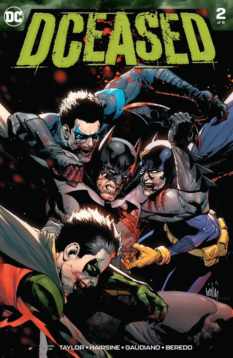  야 배트맨은 무너졌냐! DC 좀비즈 디시즈드(DCeased) # 2와 # 3