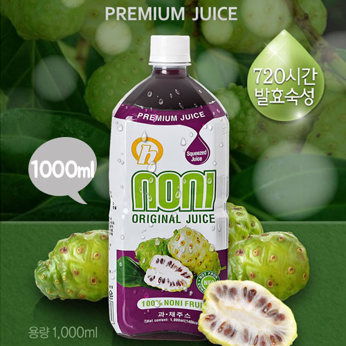  순수 100% 노니원액 노니 오리지날 주스 100% 1000ml