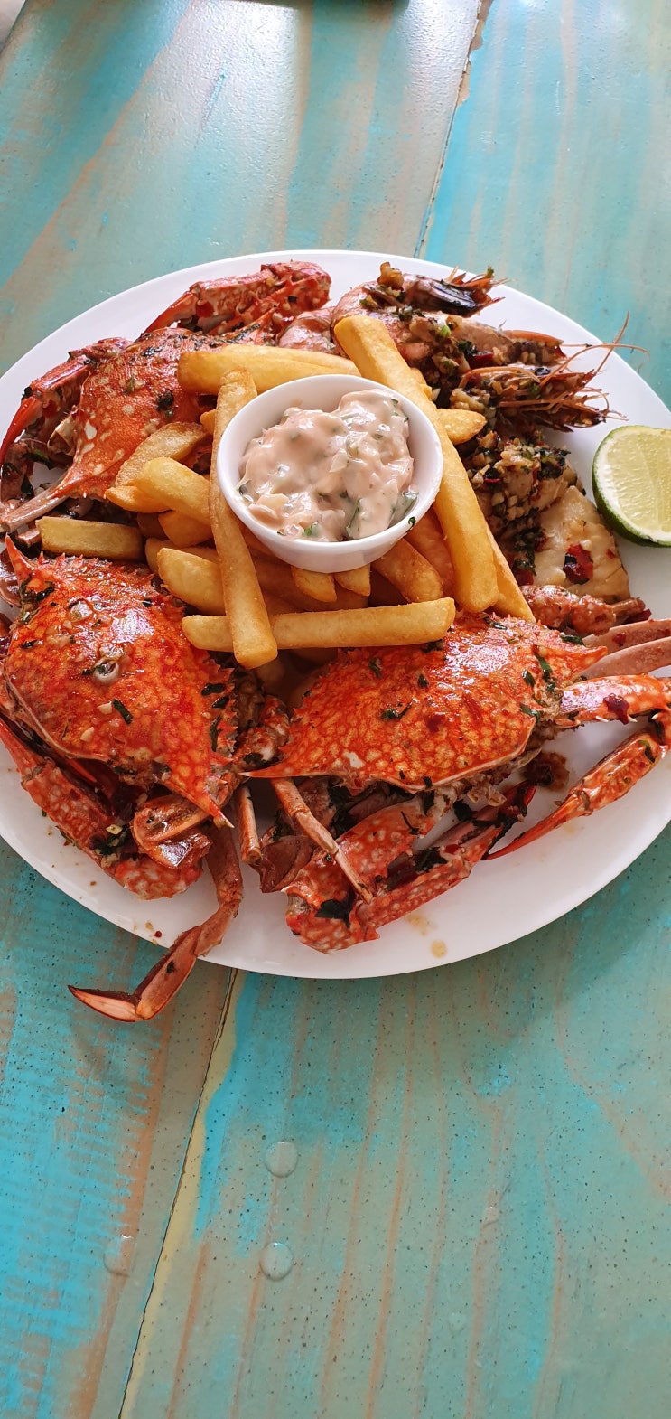  몰디브, Thyme bistro, 참치회 사기