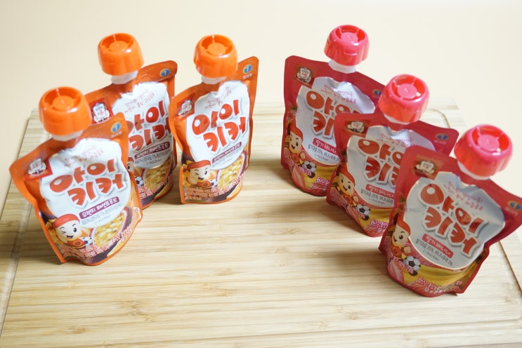  정관장 아이키커 오렌지패션프루트, 딸기바나나 아이가 엄청 잘먹어요.