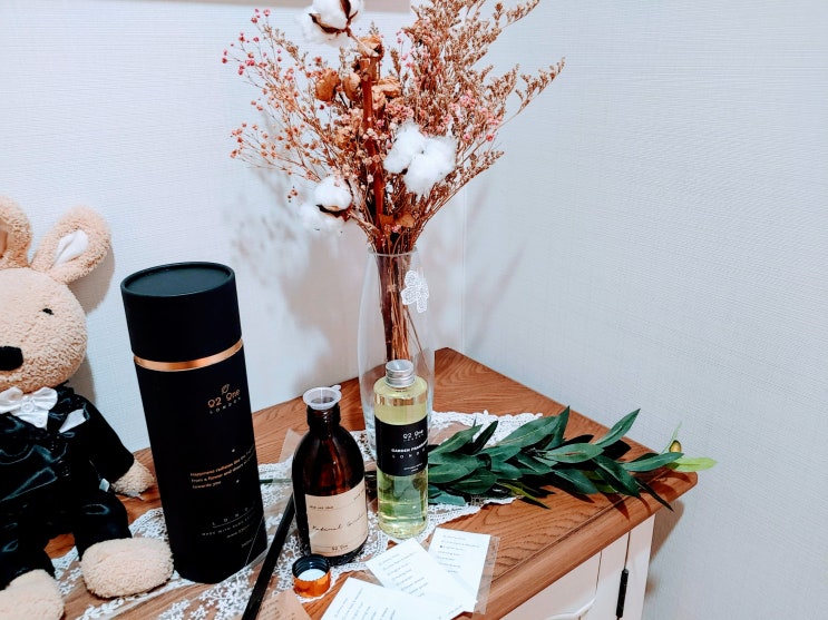  디퓨저추천 고급스럽고 차분한 향의 실내방향제 오투원