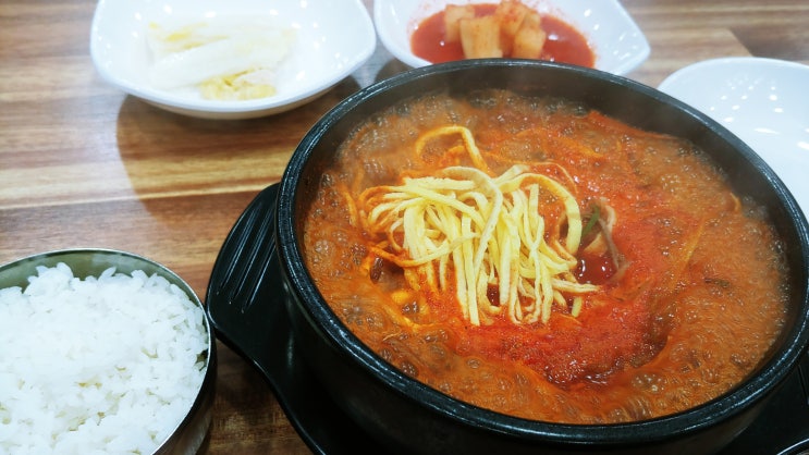  포천힐스cc라운드전 아침식사 할만한 맛집,식당 (버섯육개장) 에서 든든히 먹고 새벽라운딩 출정^^