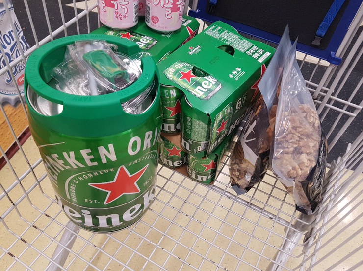  내가 좋아하는 수입맥주 하이네켄 5리터 득템