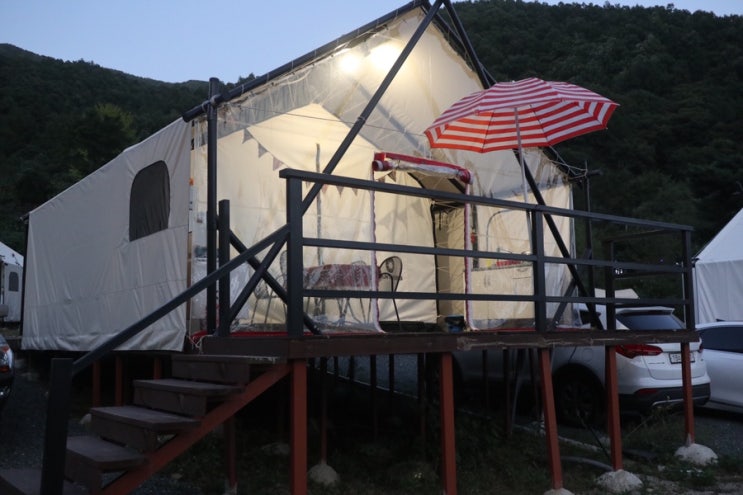  지리산글램핑 / 산청글램핑 : "지리산리조트글램핑"
