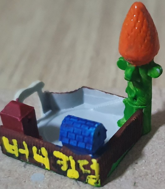  버니킹덤 도색 3일차 마무리~~//