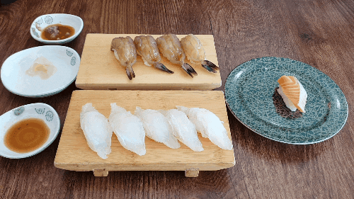  [수원 영통] 망포역 영통초밥 맛집 ::다우스시:: 가성비 최고 회전초밥 전문점.