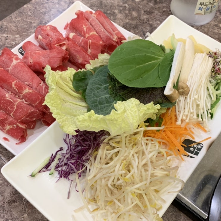  강릉 교동택지맛집 샤브향 강릉교동점