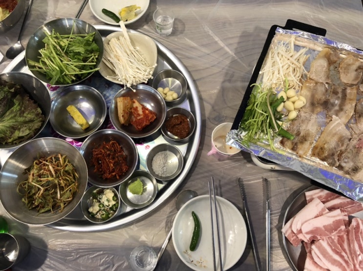 대박 삼이_냉삼 맛집, 성내동 천호동 냉동 삼겹살