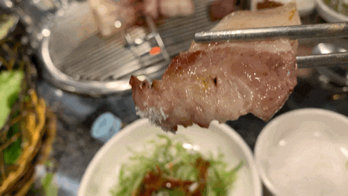  [제주도-아빠랑 딸] 둘째날(3) - 산방산탄산온천, 산방산머물다펜션, 돈고팡성산점 // 숙소도 예쁘고 돈고팡에 목삼겹 짱맛있다!!!!!
