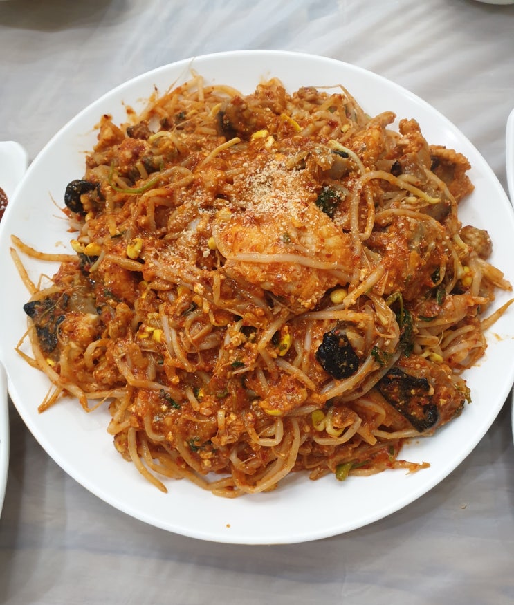  부전동아구찜 서면 롯데백화점 근처 통영생아구찜