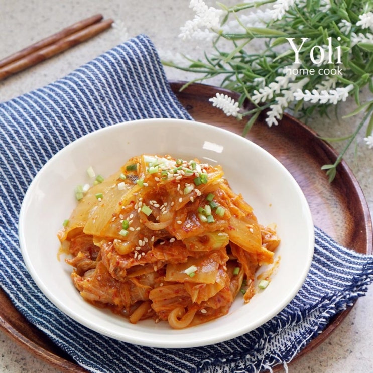  볶음김치 만드는법, 김치볶음