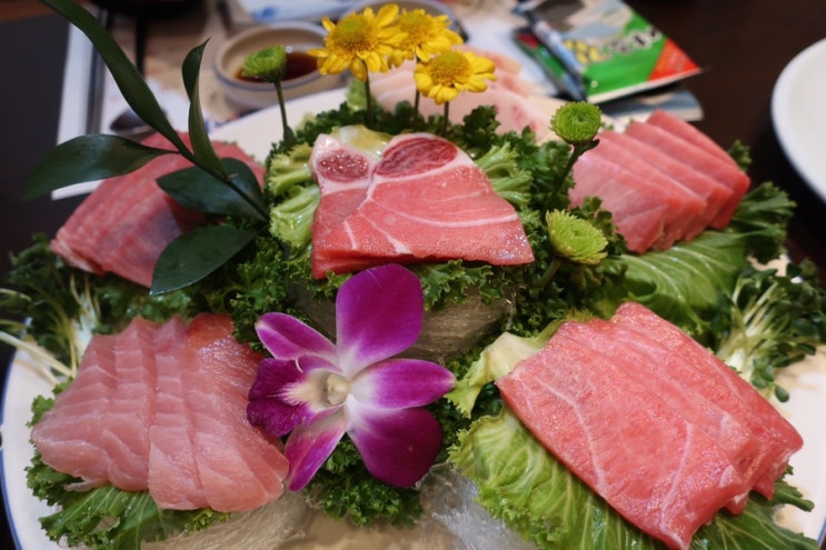  광화문참치 맛집, 오양회참치에서 격높은 회식 겸 작당