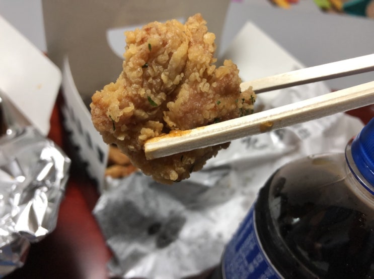  순살반반치킨이 맛있는 오태식해바라기치킨 도남점