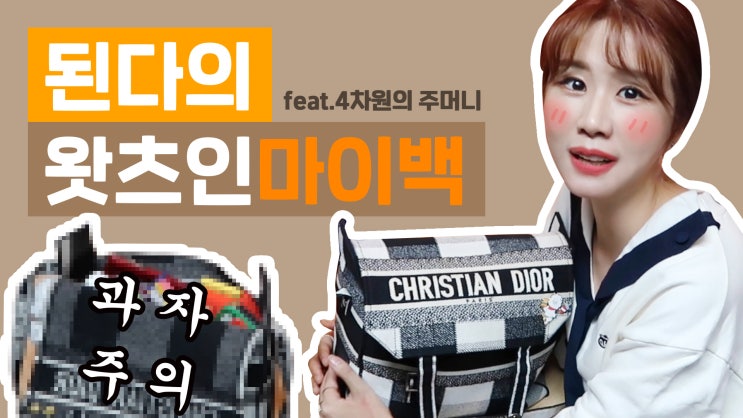  [된다영상] 아니… 진짜 뺄 게 없는데…4차원의 주머니 출근 인마이백! / 디올 메신저백