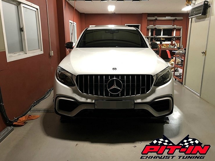  [벤츠 GLC 300 쿠페] 럭셔리 SUV 의 감성충족 배기음 증폭!! 액티브사운드 소리박 튜닝!! (GLC배기튜닝,GLC63AMG,43AMG,머플러튜닝 의정부튜닝 양주피트인)