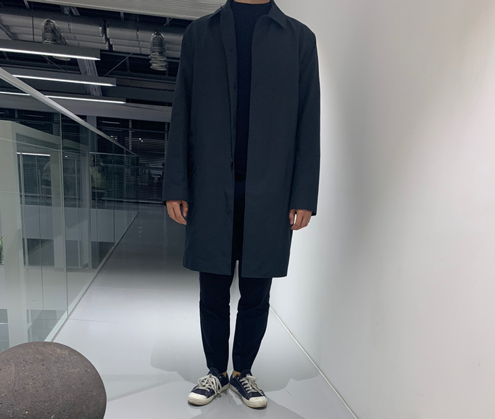  2019 남성 가을 패션 자켓은 맥코트 코디로 시작했어요