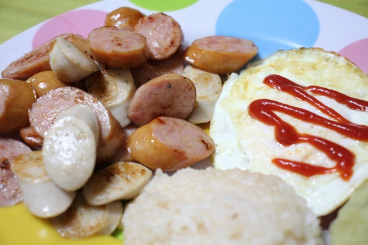 그대로 구워먹자! &lt;상하농원 계란과 소세지&gt; 맛있는 반찬